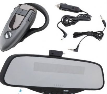  Car Part-3.5"Tft Bluetooth Handsfree Rearview Mirror 